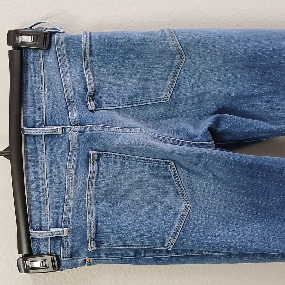 FRAME Le High Skinny Distressed Cropped Jeans Size 26 - Picture 9 of 9